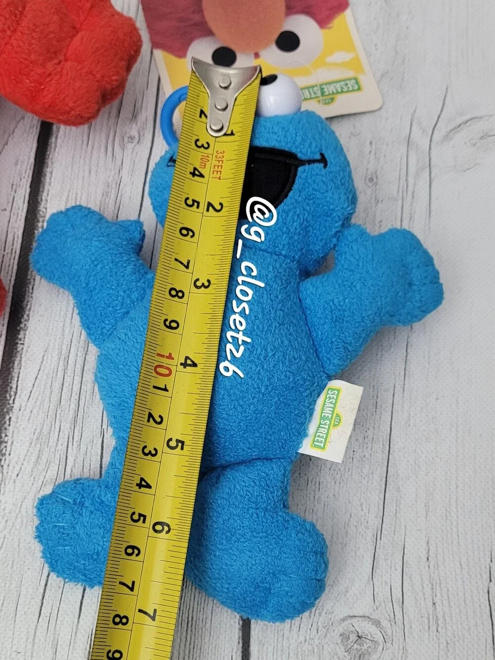 Sesame Street Elmo & Cookie Monster Plush Coin Purse Duo